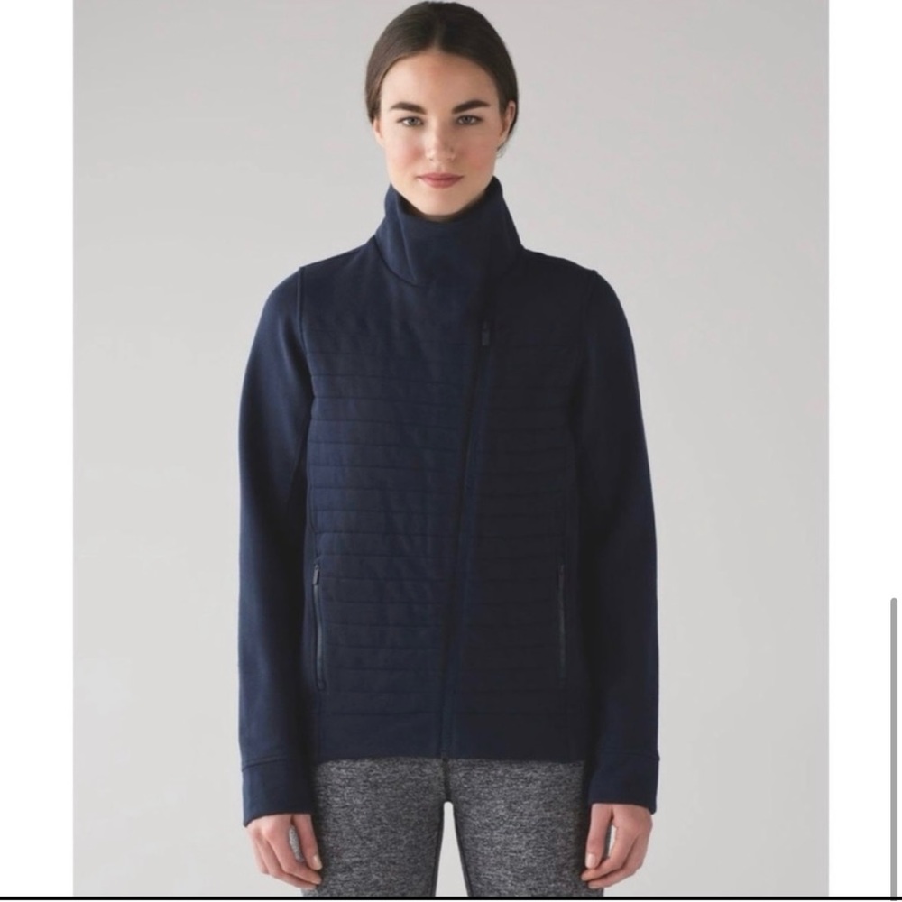 Lululemon Fleece Be True Jacket, inkwell